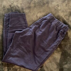 - Christopher and Banks navy blue cotton leggings EUC